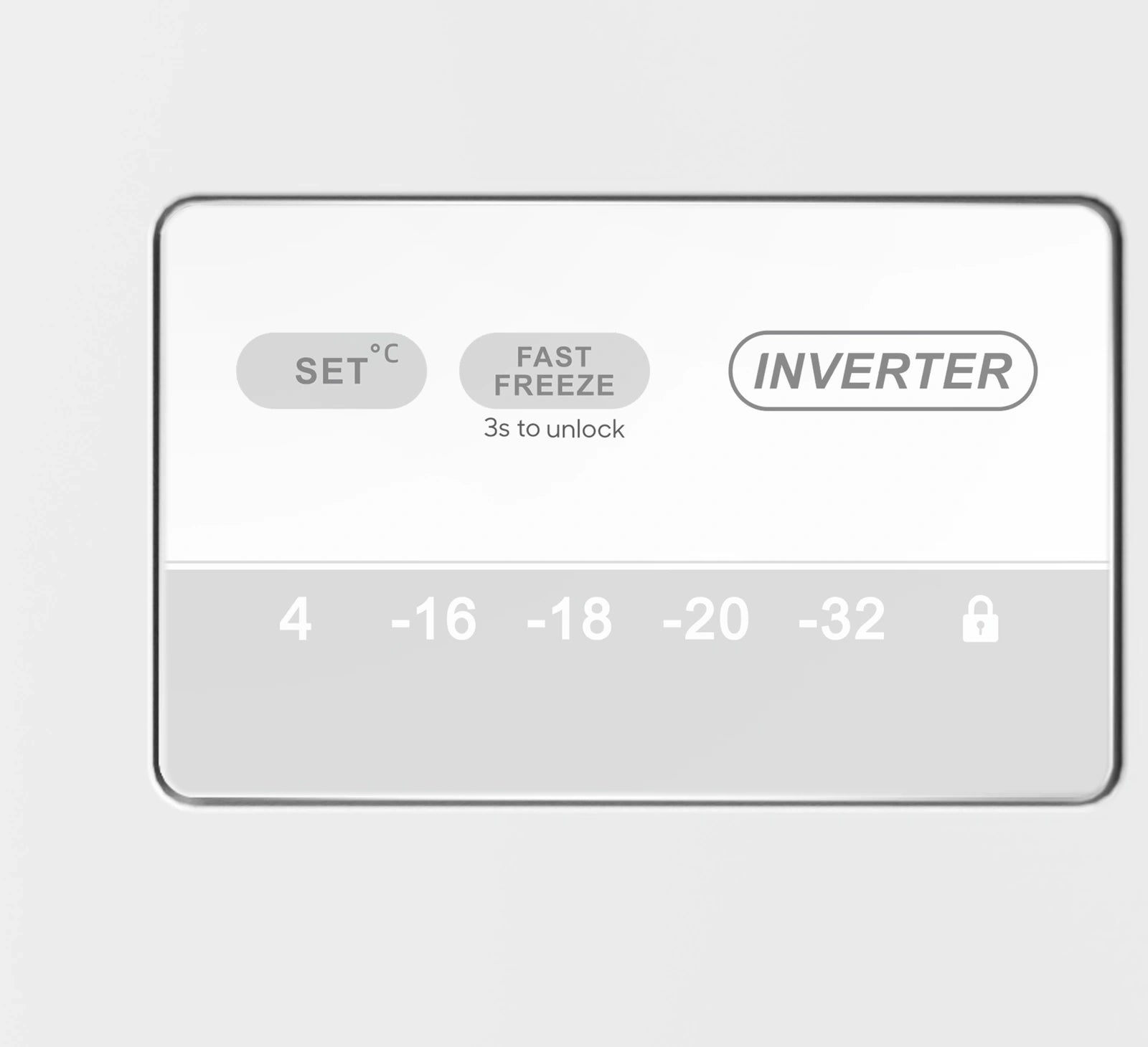 Original CCF202WE front electronic control panel
