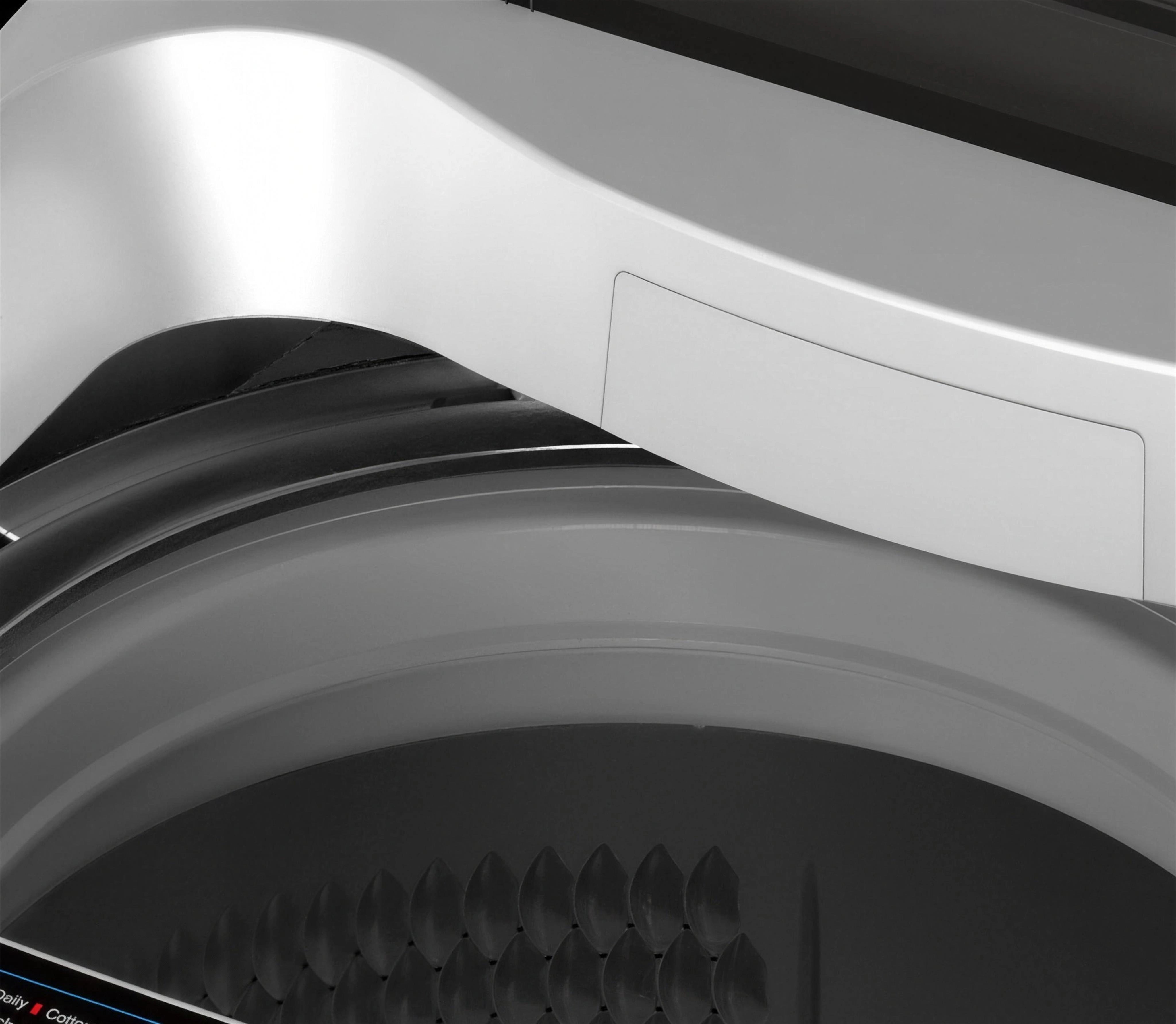 WTL60FDW original wash tub rim and inner opening detail