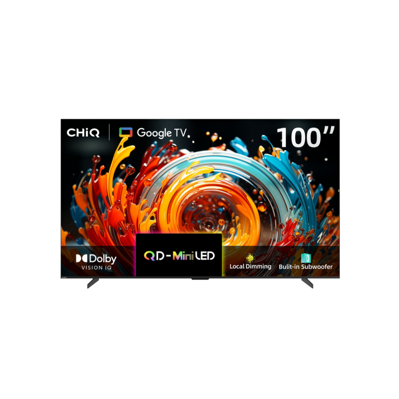 CHiQ 100" 4K QD MiniLED GOOGLE TV