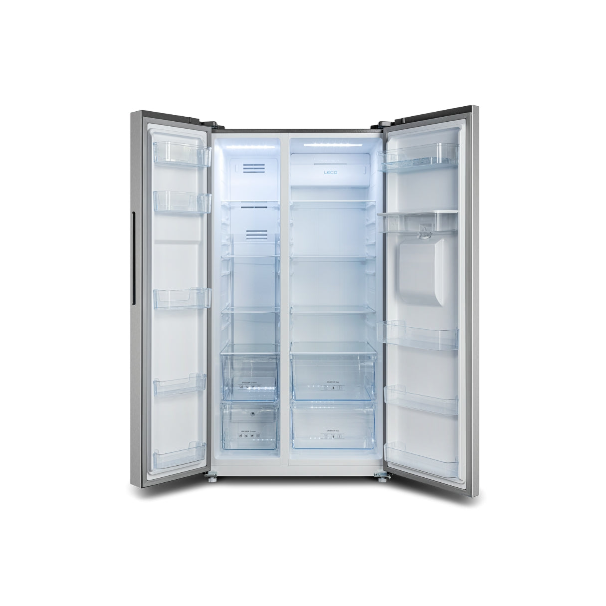 CHiQ 559L Side By Side Fridge VCM Silver