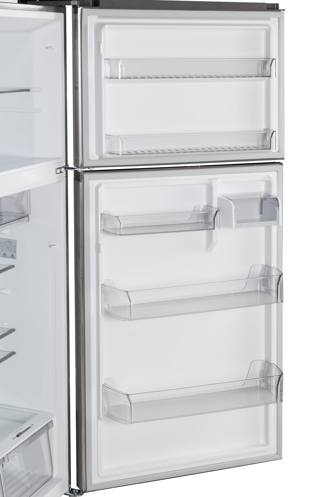 CHiQ 515L Top Mount Fridge Stainless Steel