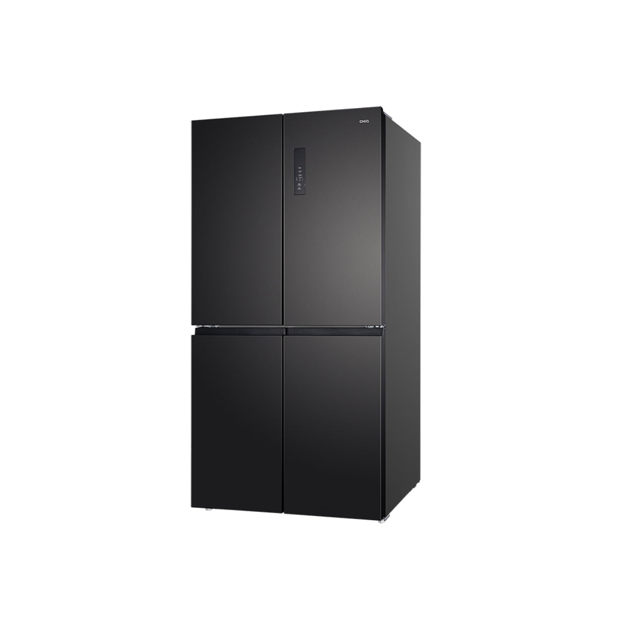 CHiQ 601L Cross Door Fridge Black Steel