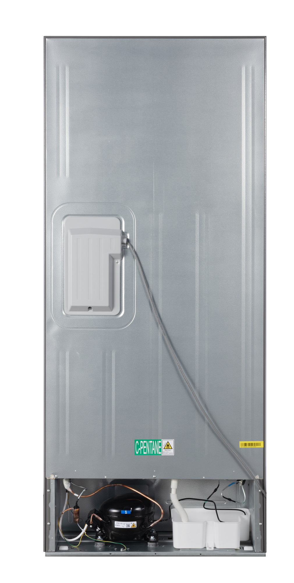 CHiQ 410L Top Mount Fridge Stainless Steel