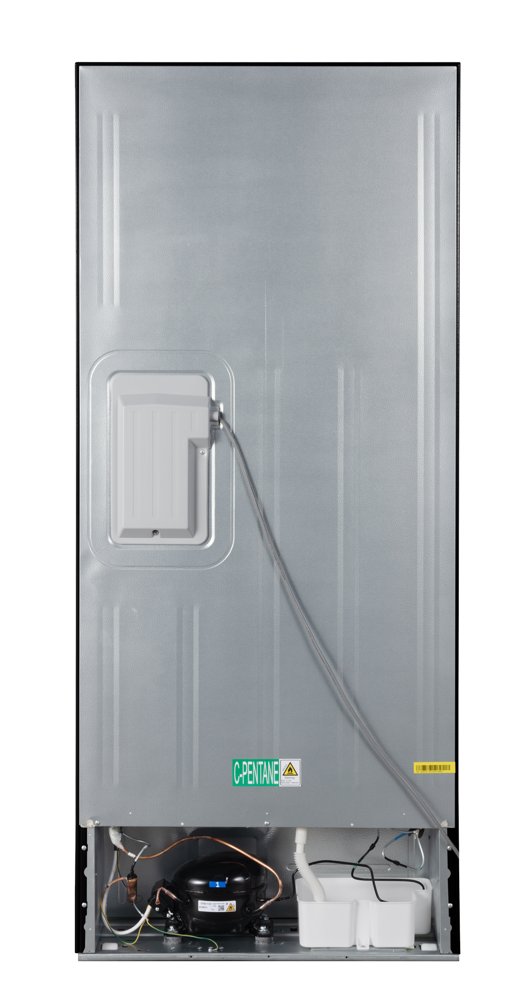 CHiQ 410L Top Mount Fridge Black Steel
