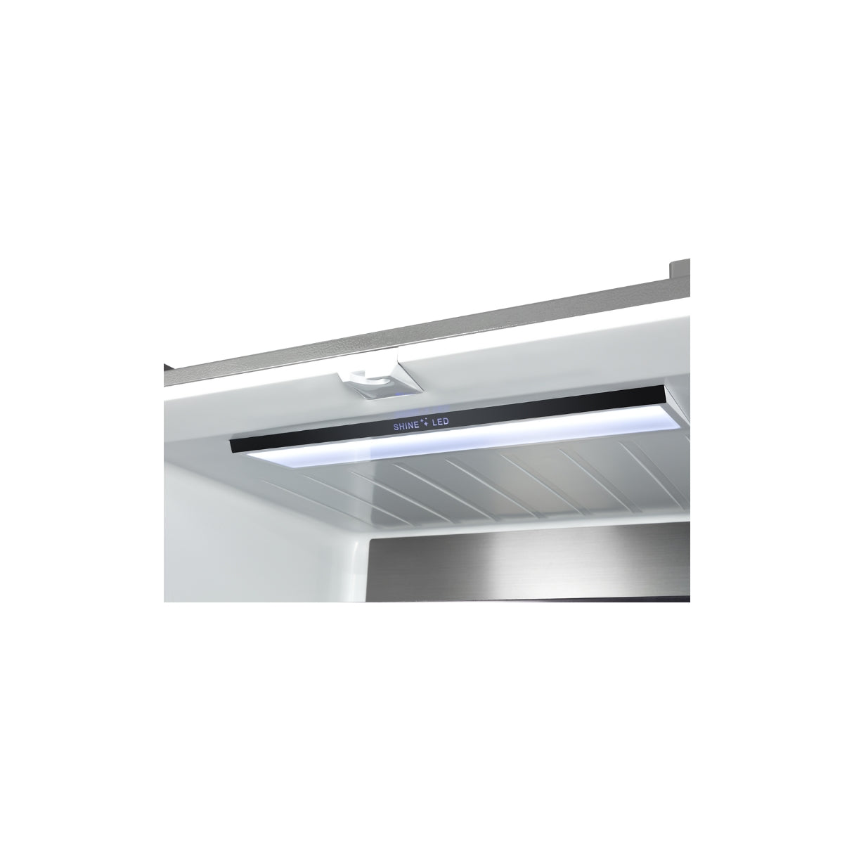 CHiQ 601L Cross Door Fridge Black Steel