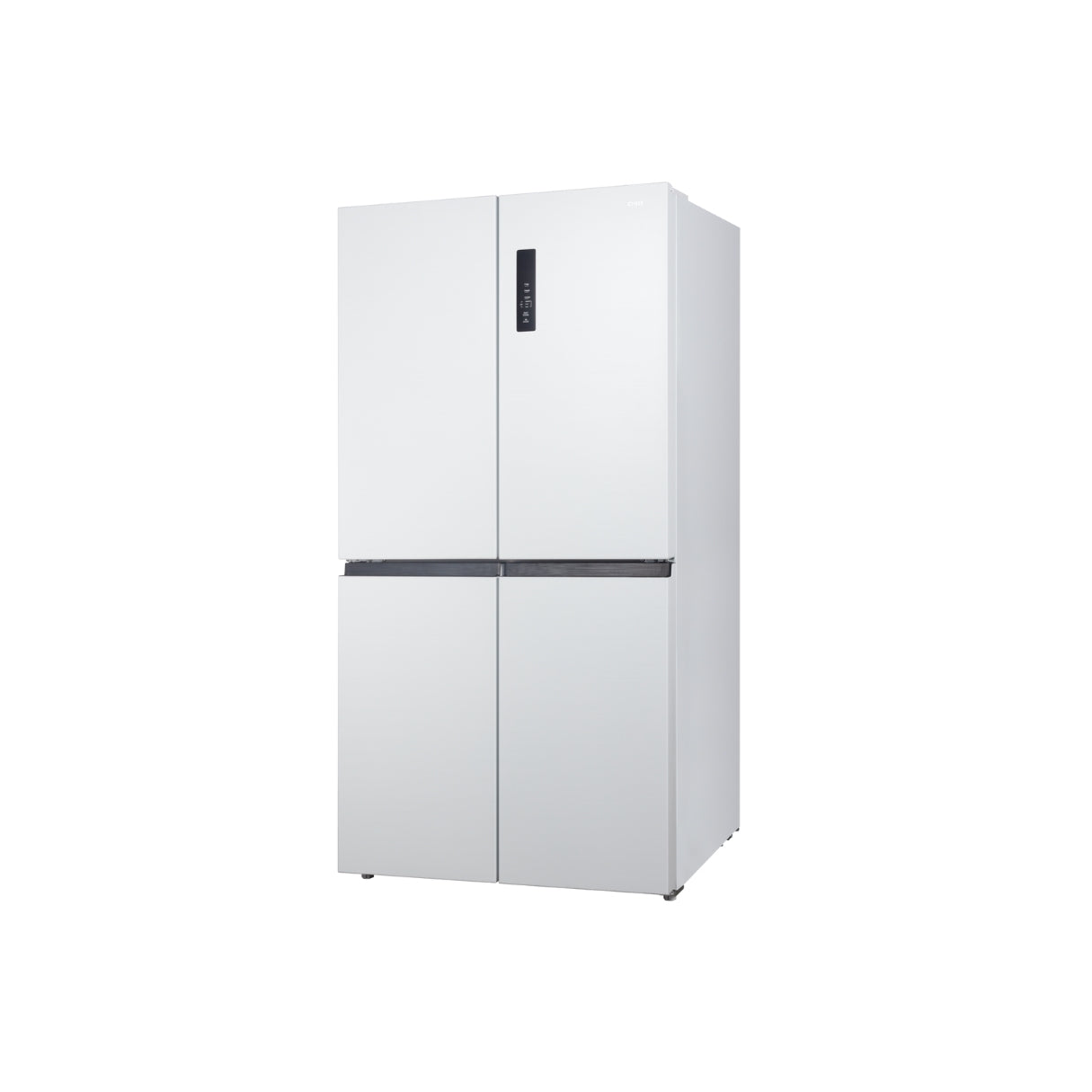 CHiQ 601L Cross Door Fridge White Steel