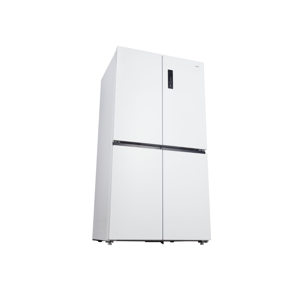 CHiQ 601L Cross Door Fridge White Steel