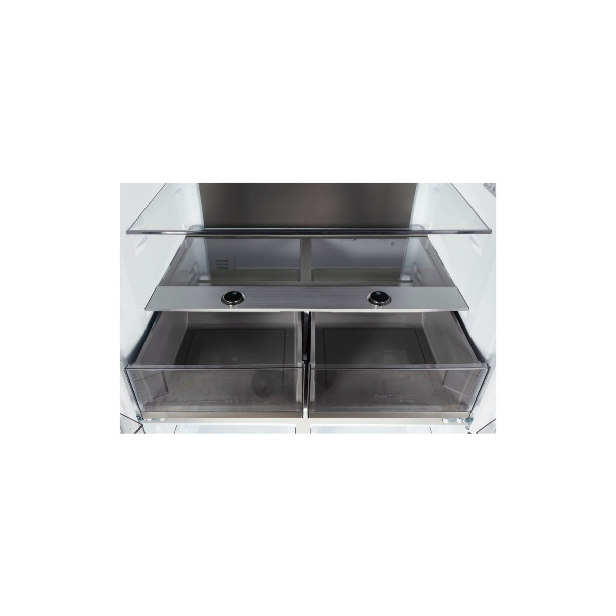 CHiQ 601L Cross Door Fridge White Steel