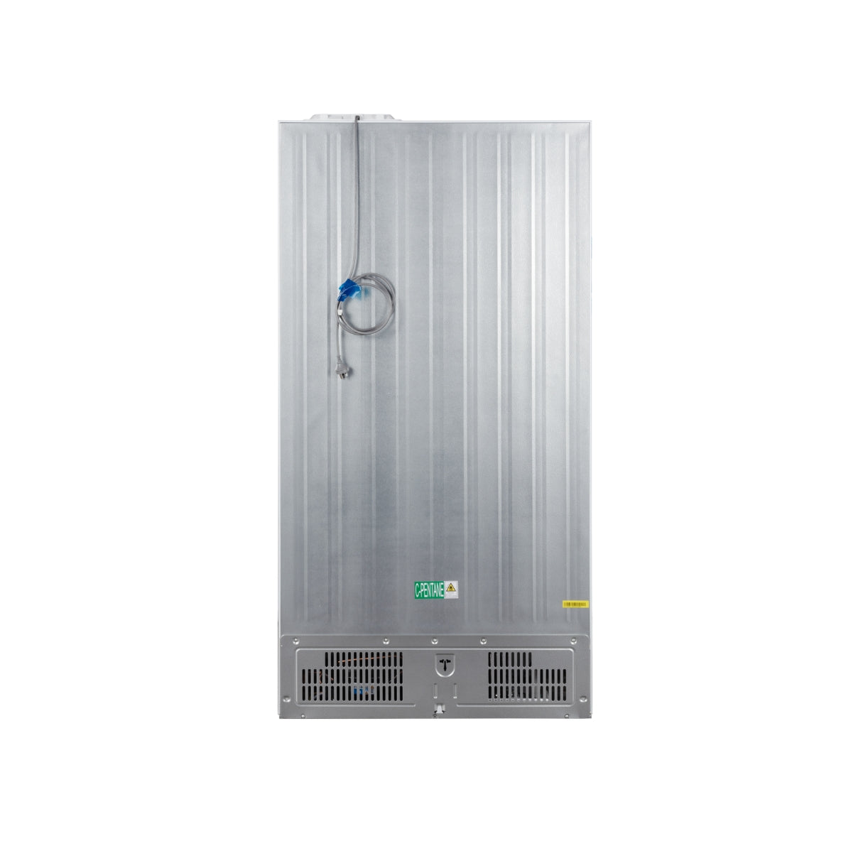 CHiQ 601L Cross Door Fridge White Steel