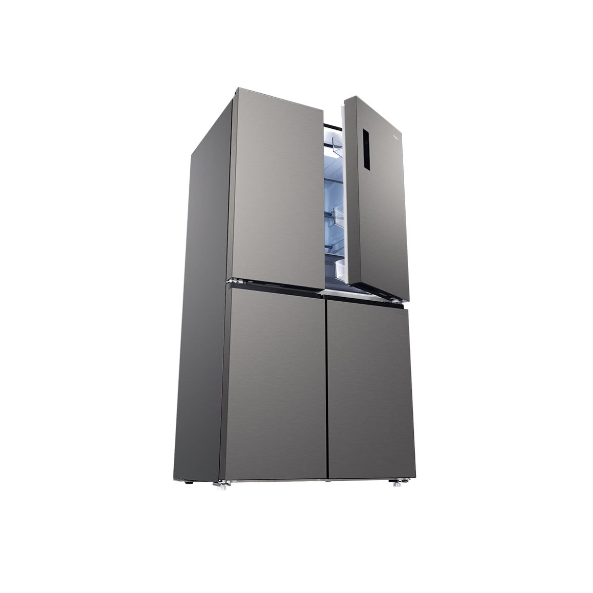 CHiQ 601L Cross Door Fridge VCM Silver