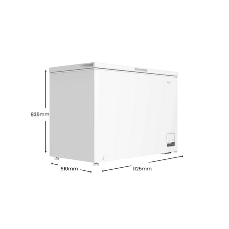 CHiQ 299L Hybrid Chest Freezer White
