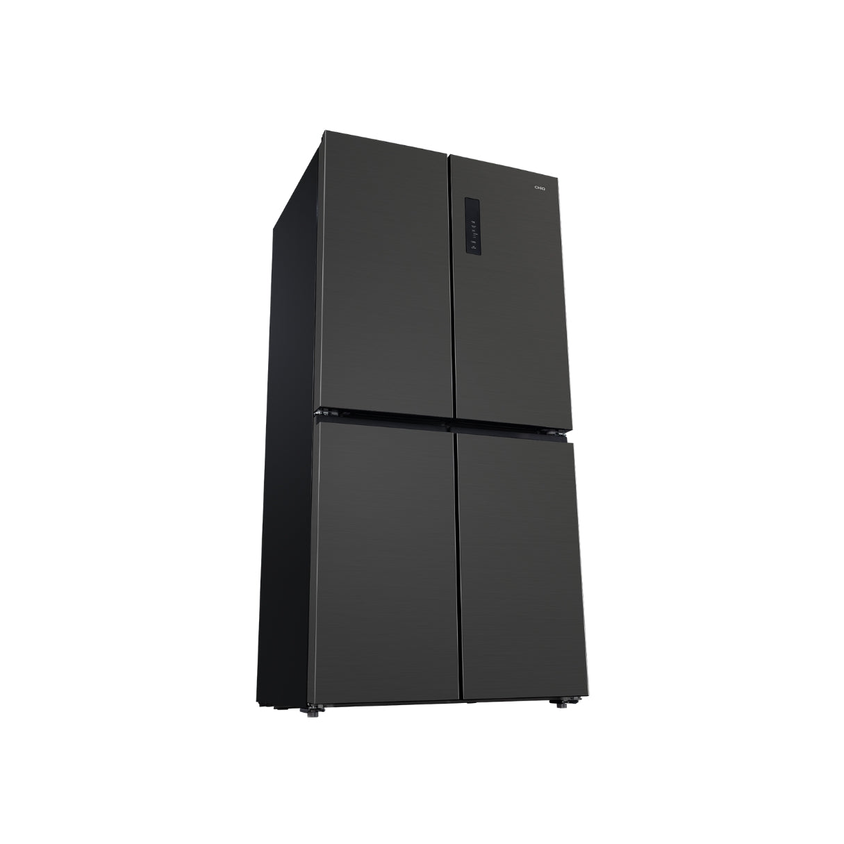 CHiQ 503L Cross Door Fridge Black Steel