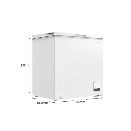 CHiQ 199L Hybrid Chest Freezer White