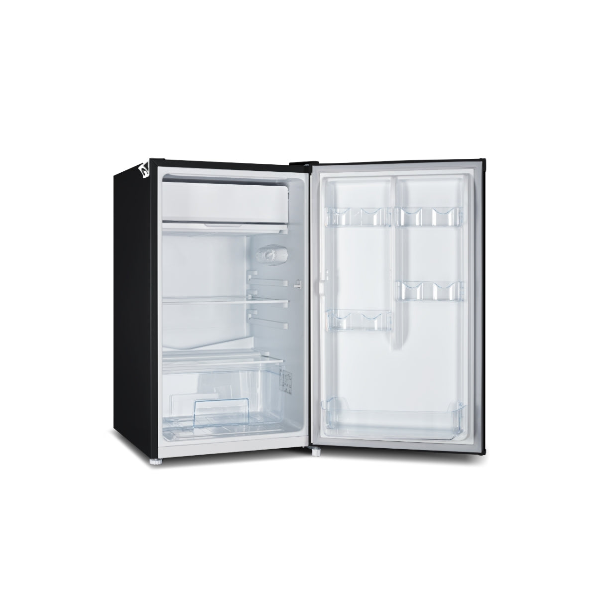 CHiQ 125L Retro Single Door Bar Fridge Black