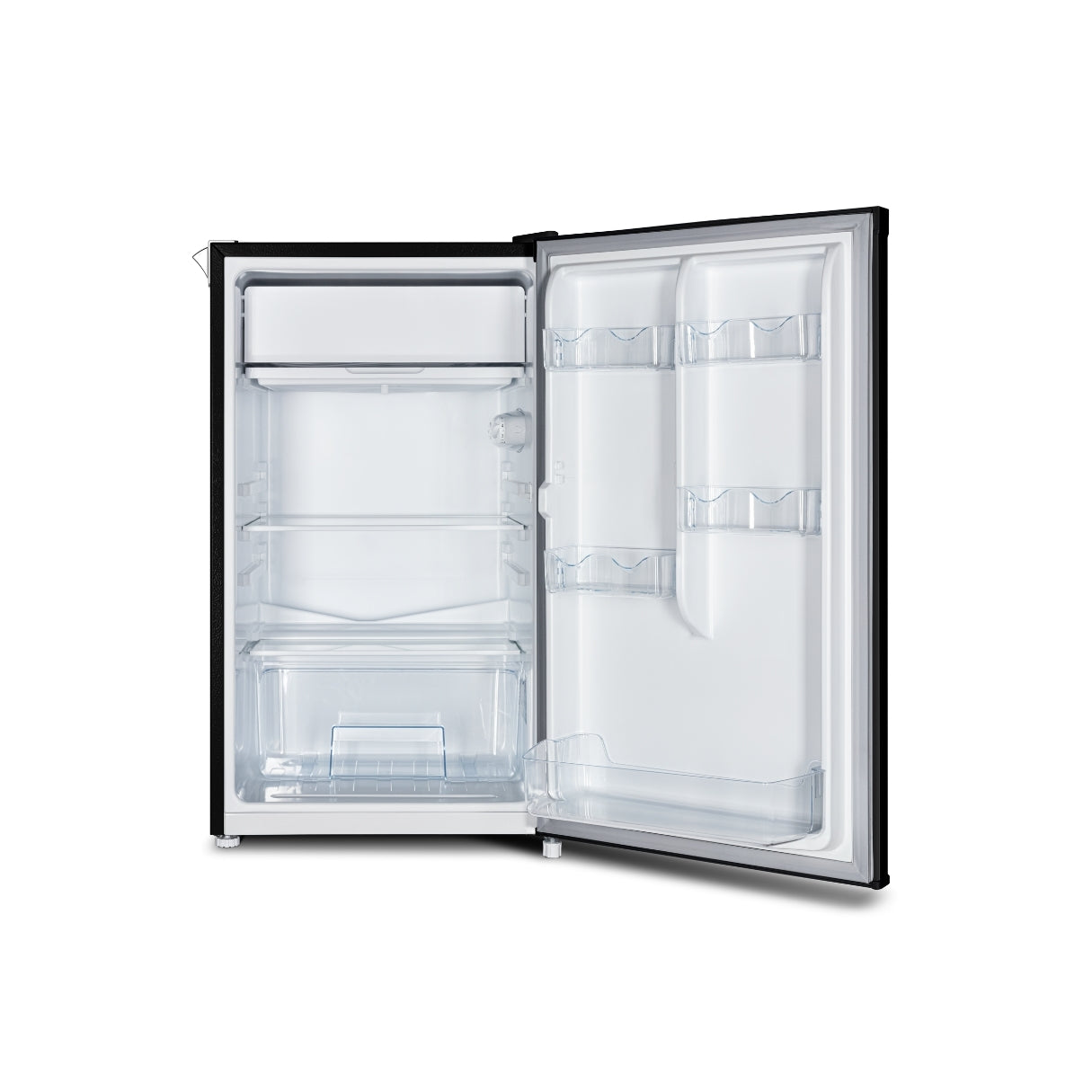 CHiQ 125L Retro Single Door Bar Fridge Black