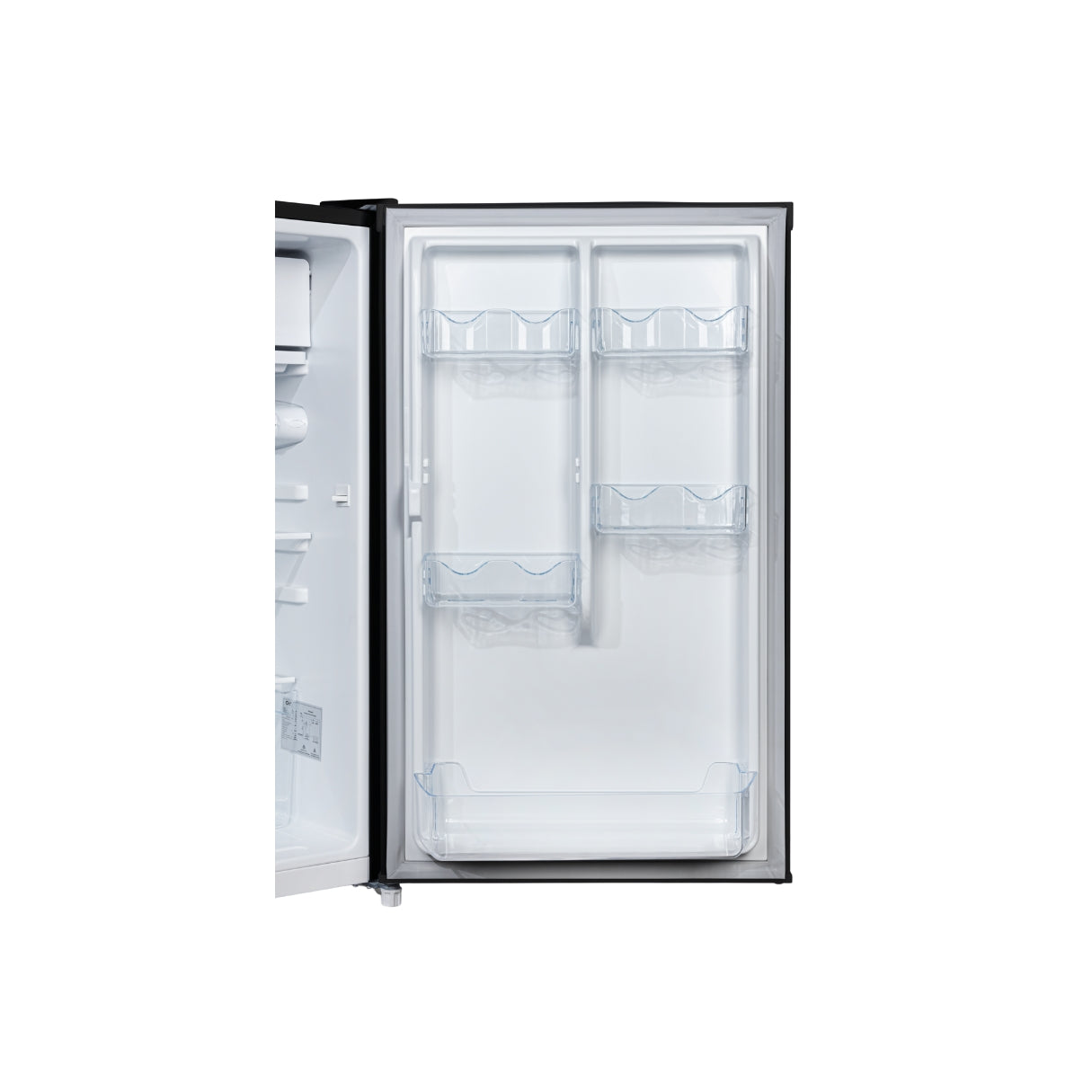 CHiQ 125L Retro Single Door Bar Fridge Black