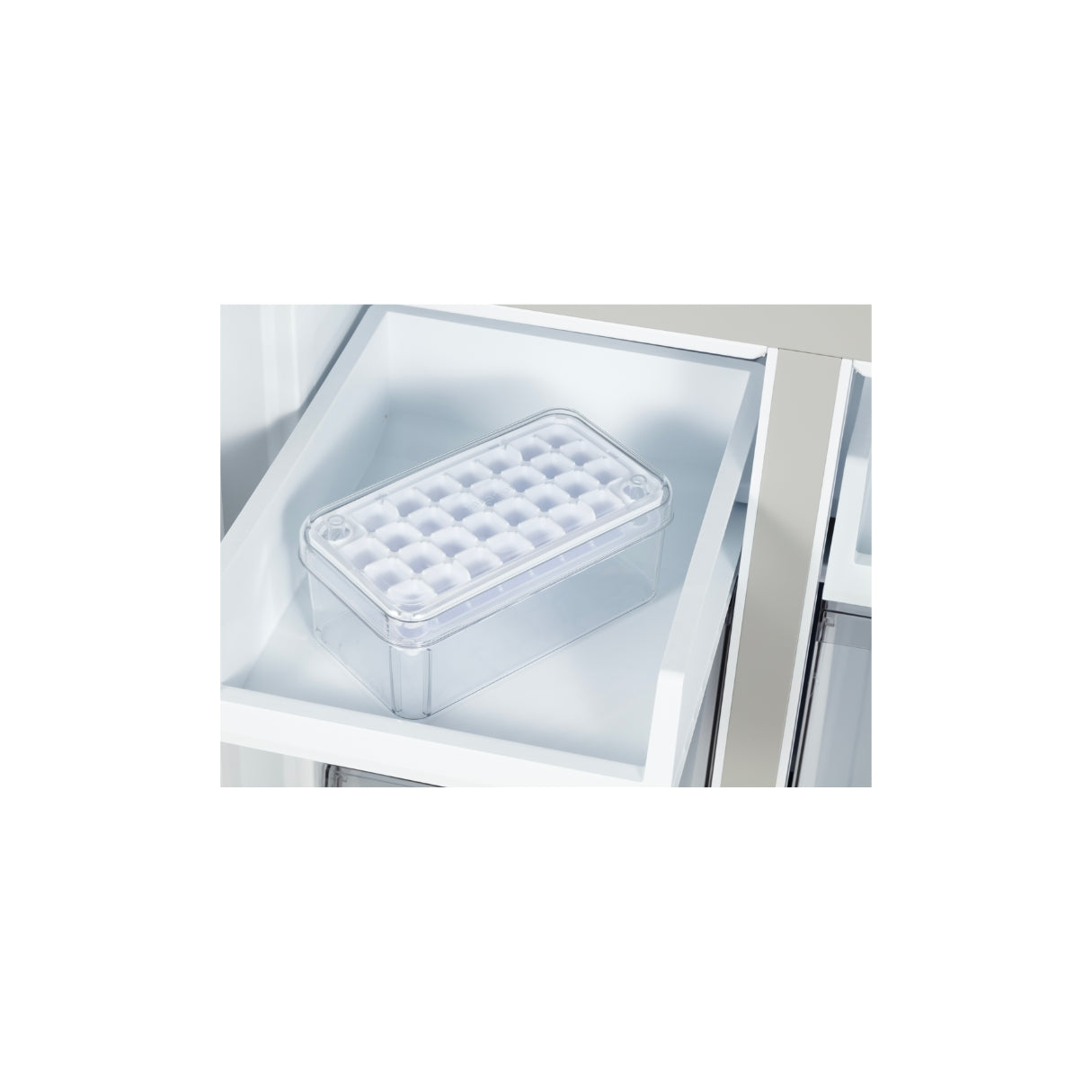 CHiQ 503L Cross Door Fridge White Steel
