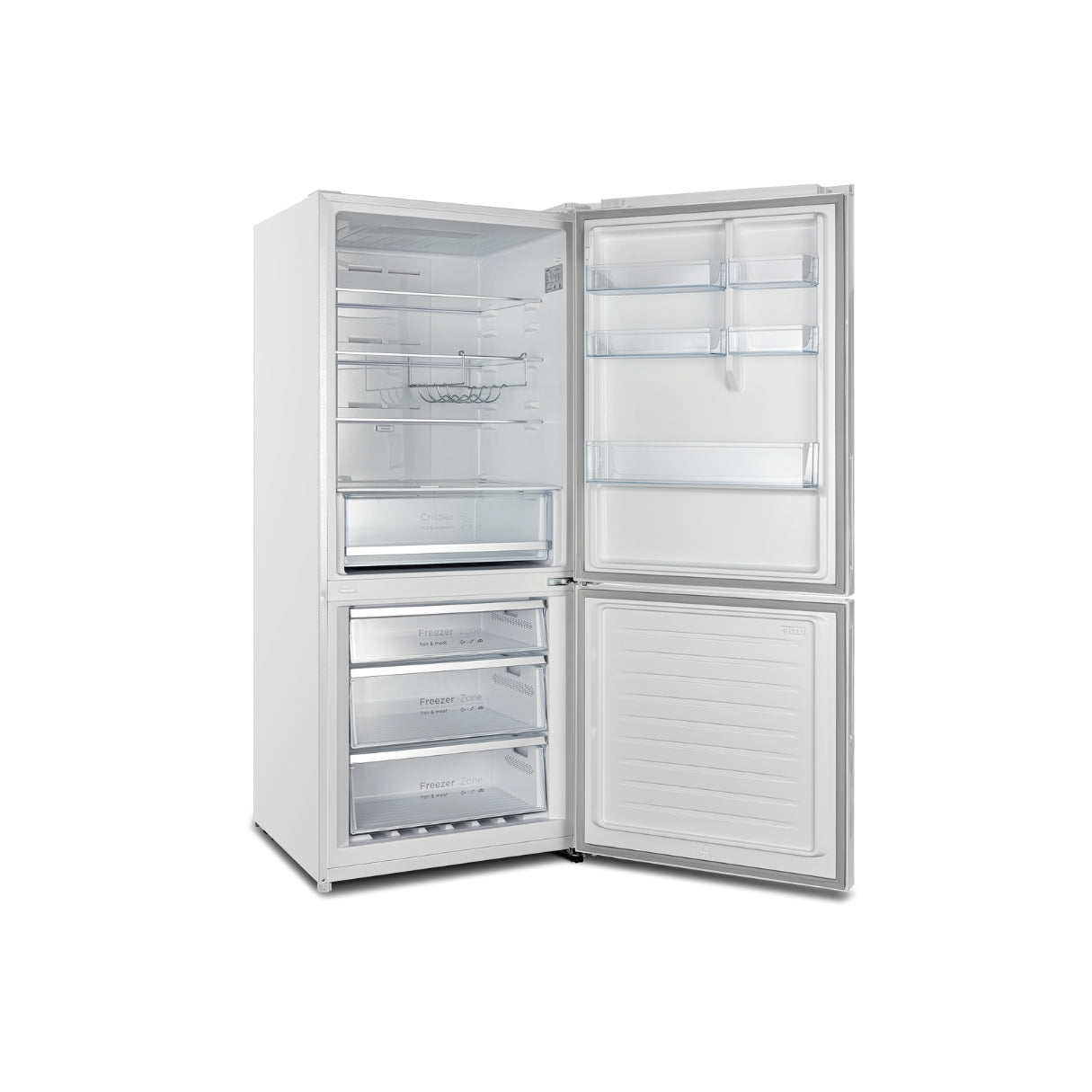 CHiQ 396L Bottom Mount Fridge White