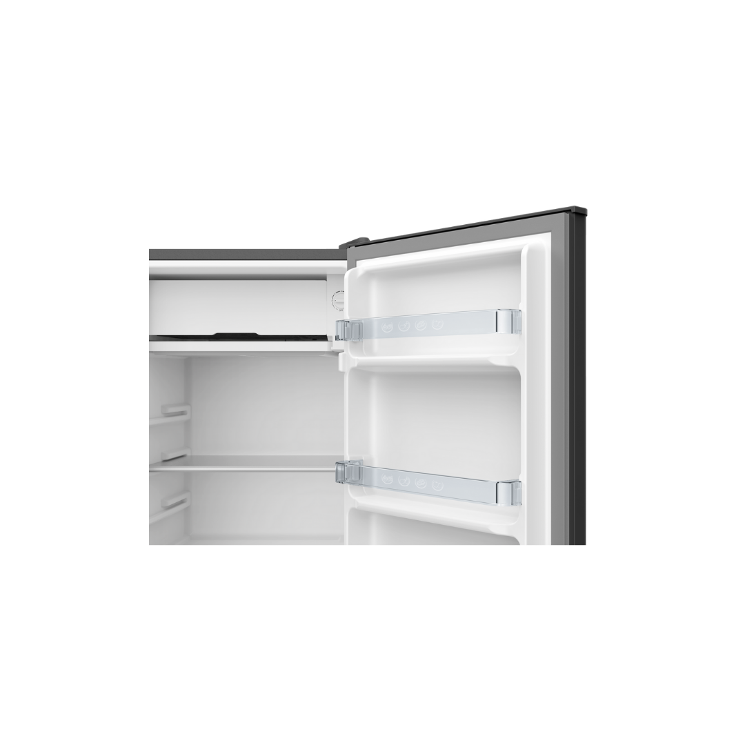 CHiQ 90L Retro Single Door Bar Fridge Black