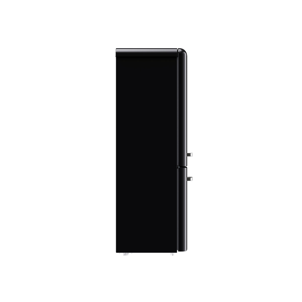CHiQ 231L Bottom Mount Retro Fridge Black