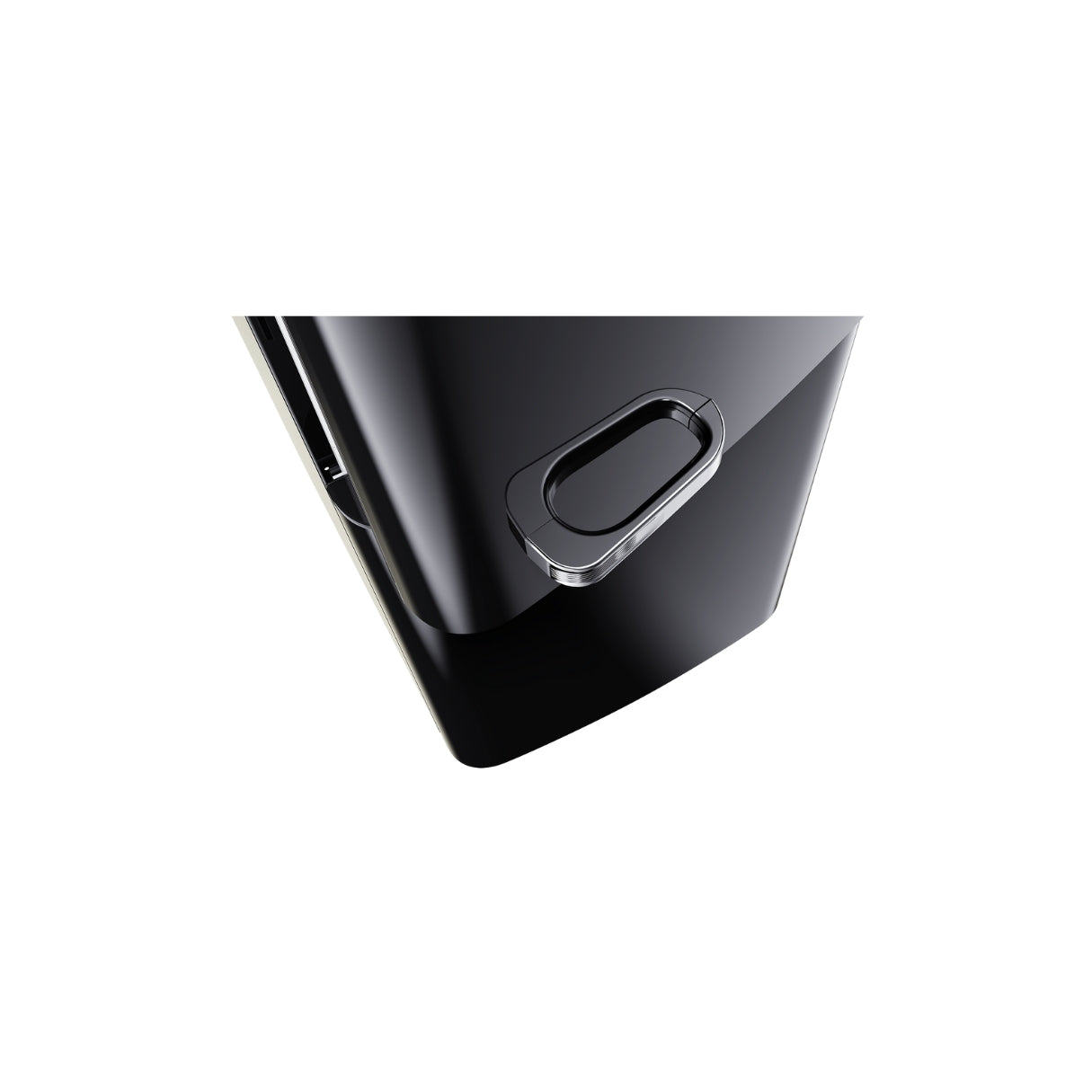CHiQ 231L Bottom Mount Retro Fridge Black