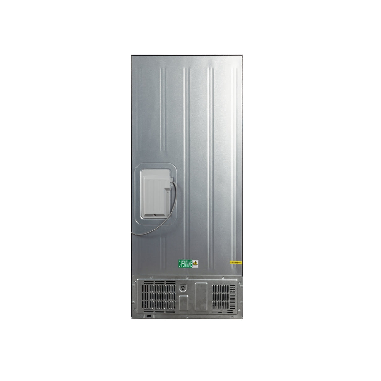 CHiQ 396L Bottom Mount Fridge Stainless Steel