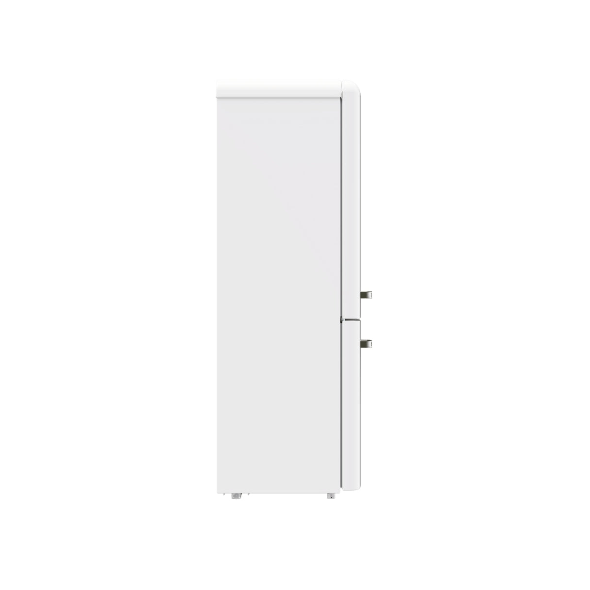 CHiQ 231L Bottom Mount Retro Fridge White