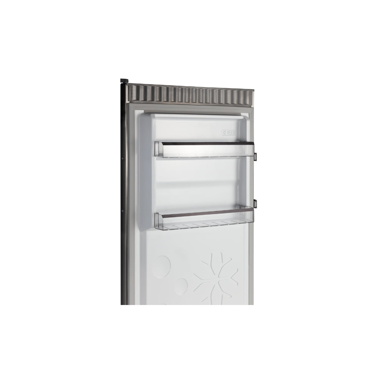 CHiQ 206L Hybrid Vertical Freezer Stainless Steel