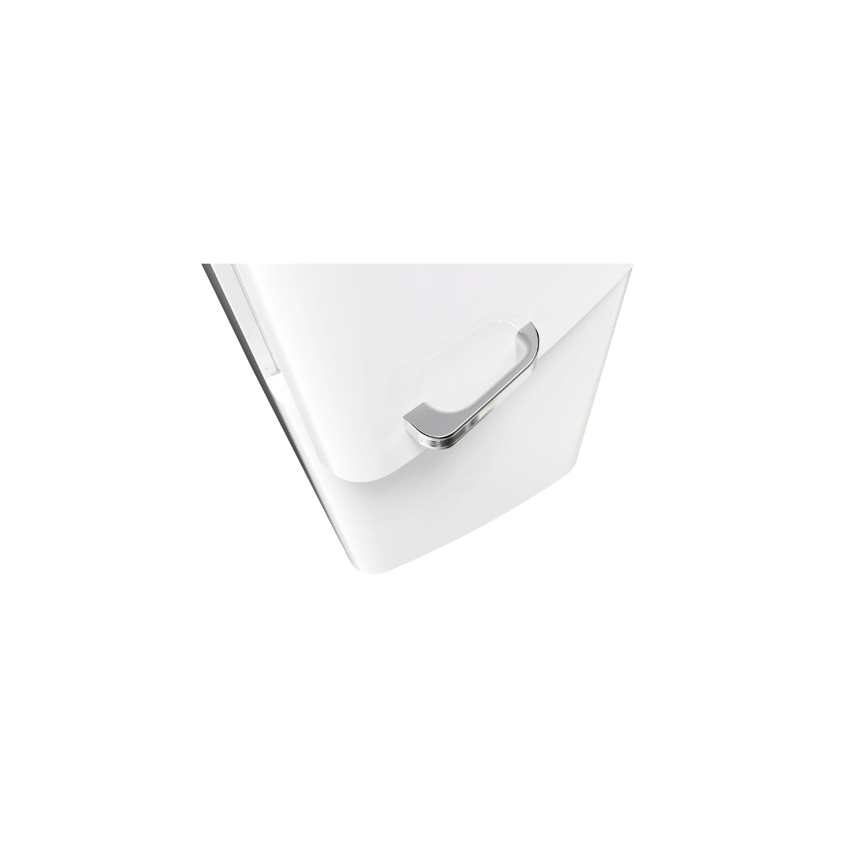 CHiQ 231L Bottom Mount Retro Fridge White