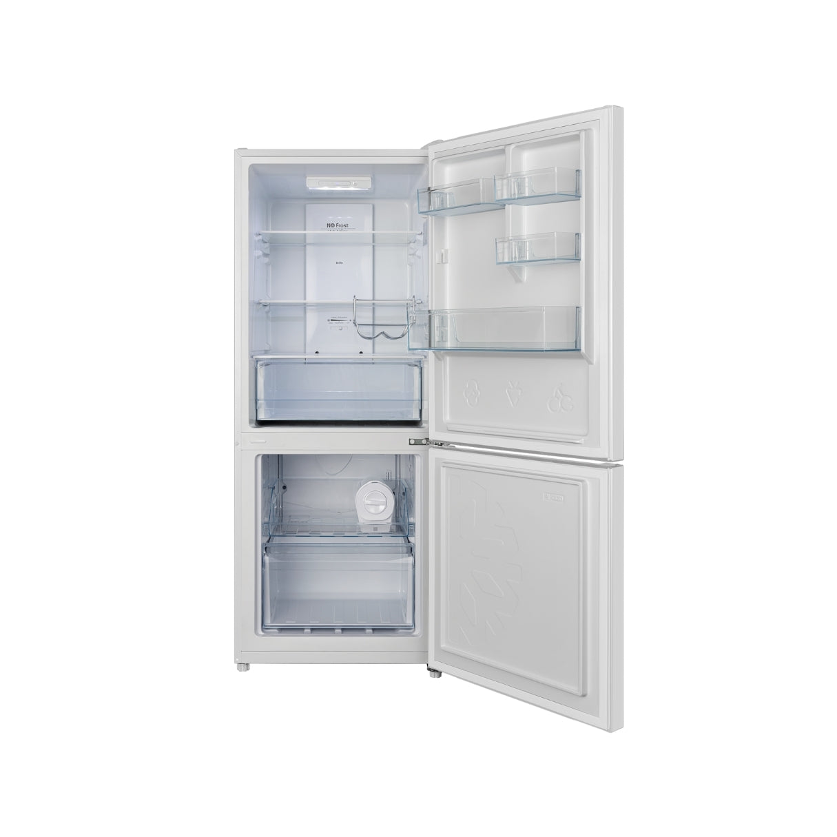CHiQ 283L Bottom Mount Fridge White