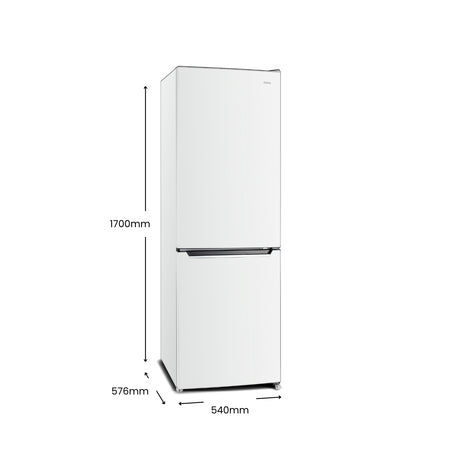 CHiQ 231L Bottom Mount Fridge White