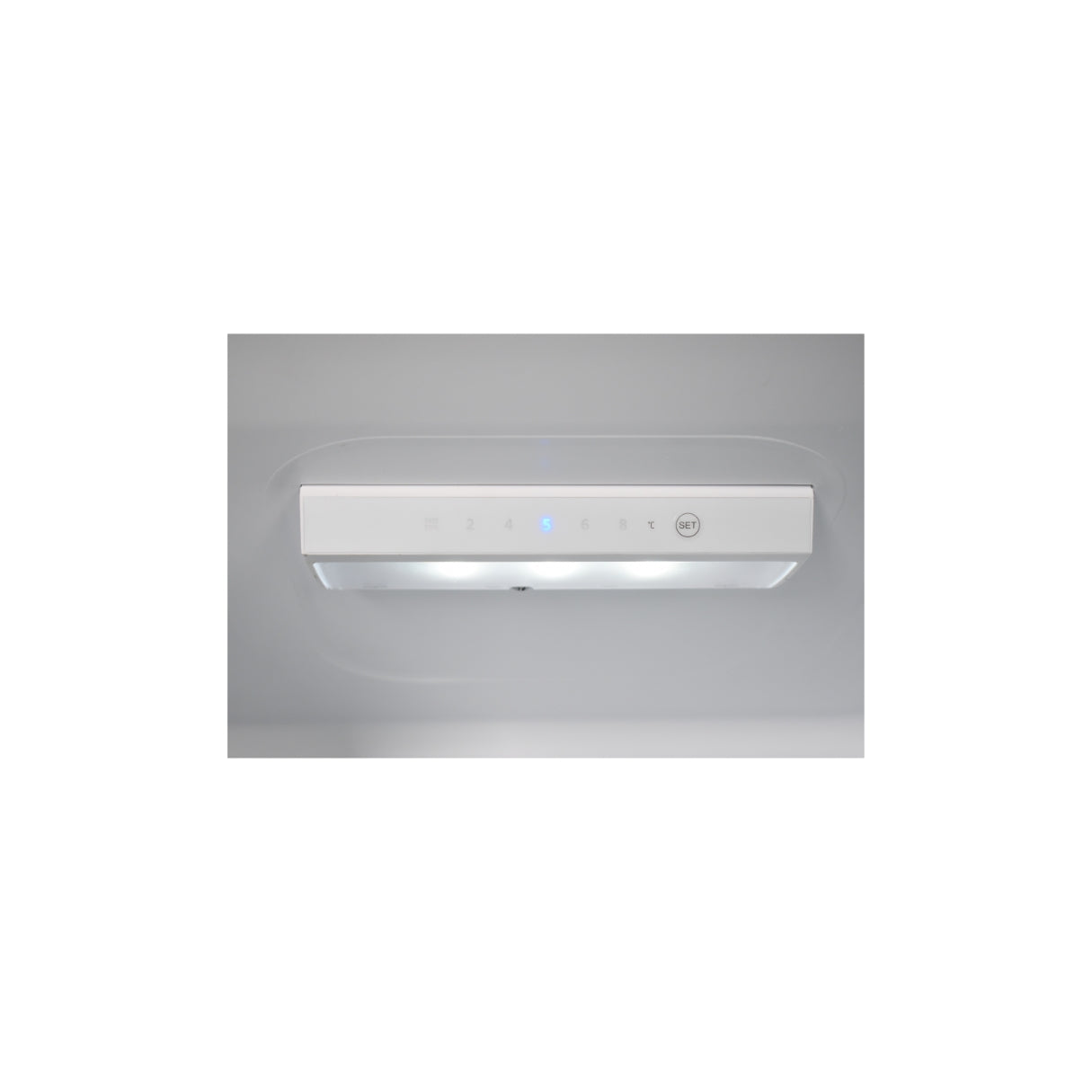 CHiQ 231L Bottom Mount Fridge White