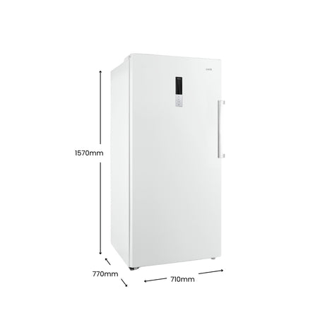 CHiQ 311L Hybrid Vertical Freezer White