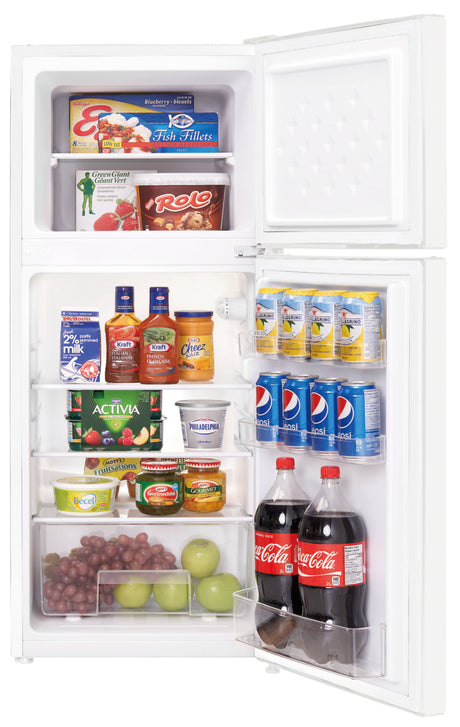 CHiQ 118L Two Door Bar Fridge White