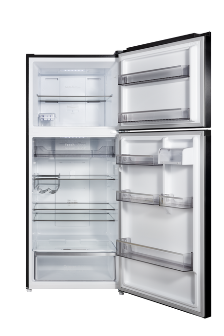 CHiQ 410L Top Mount Fridge Black Steel