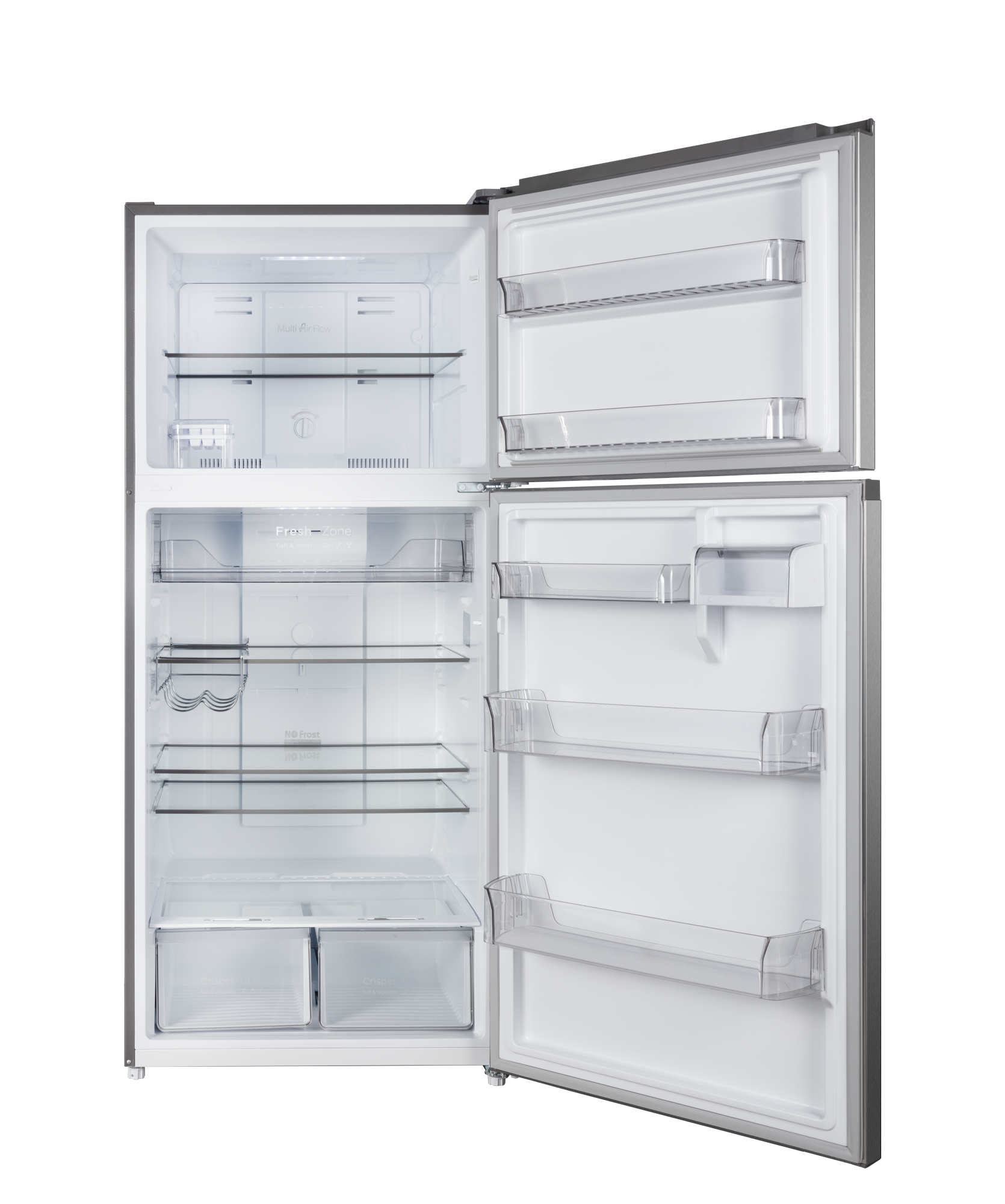 CHiQ 515L Top Mount Fridge Stainless Steel