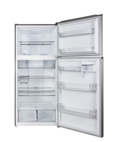 CHiQ 515L Top Mount Fridge Stainless Steel