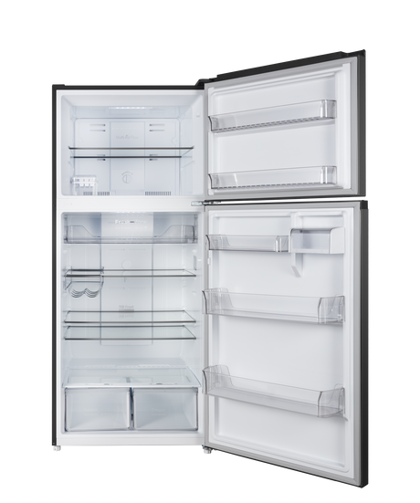 CHiQ 515L Top Mount Fridge Black Steel
