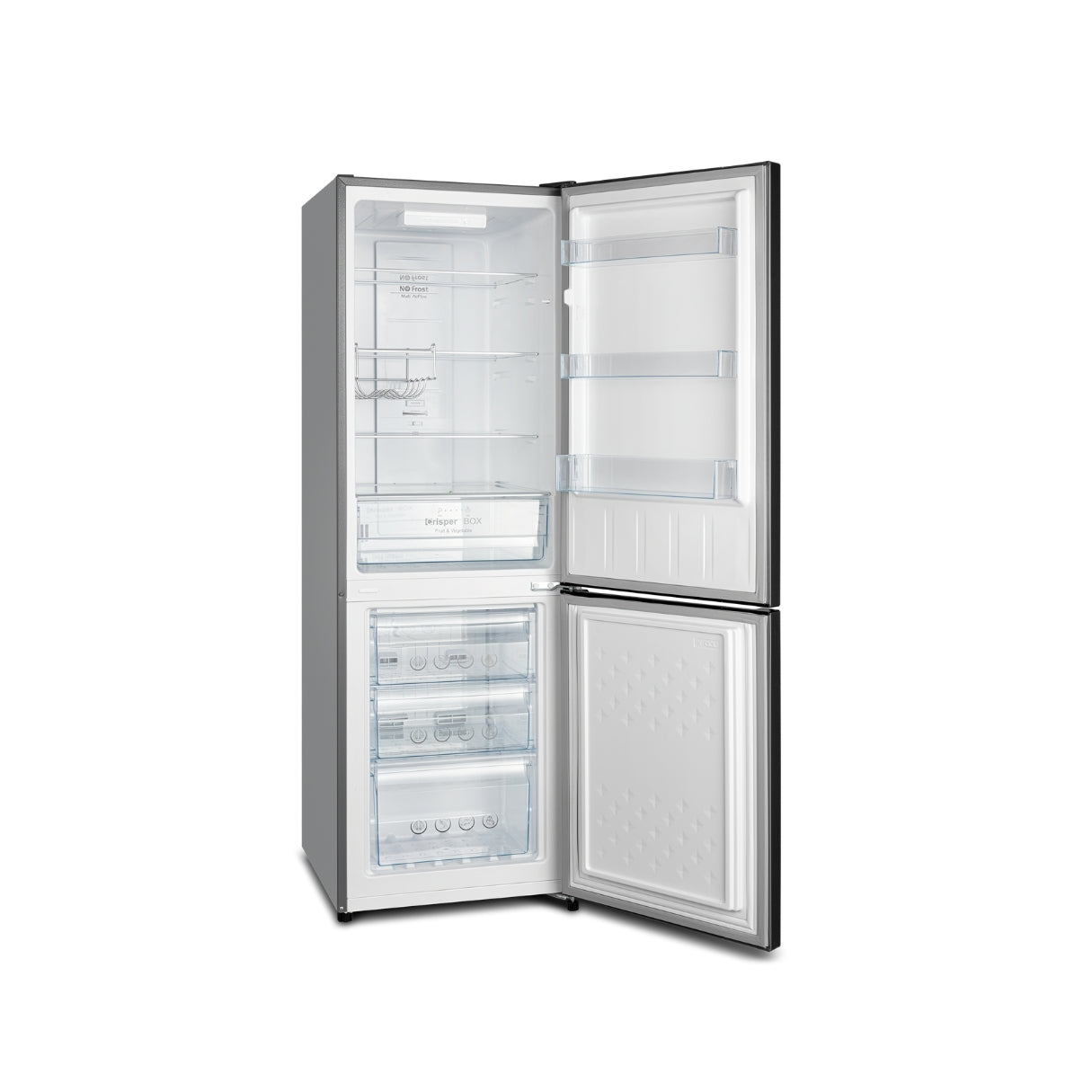 CHiQ 231L Bottom Mount Fridge VCM Silver