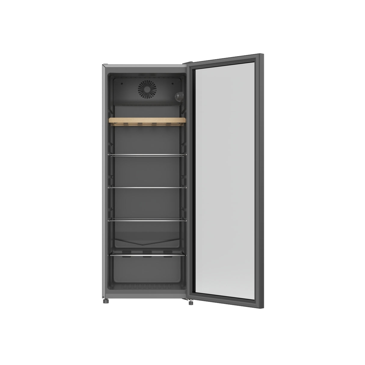 CHiQ 233L Beverage Center Glass Door With Black Frame