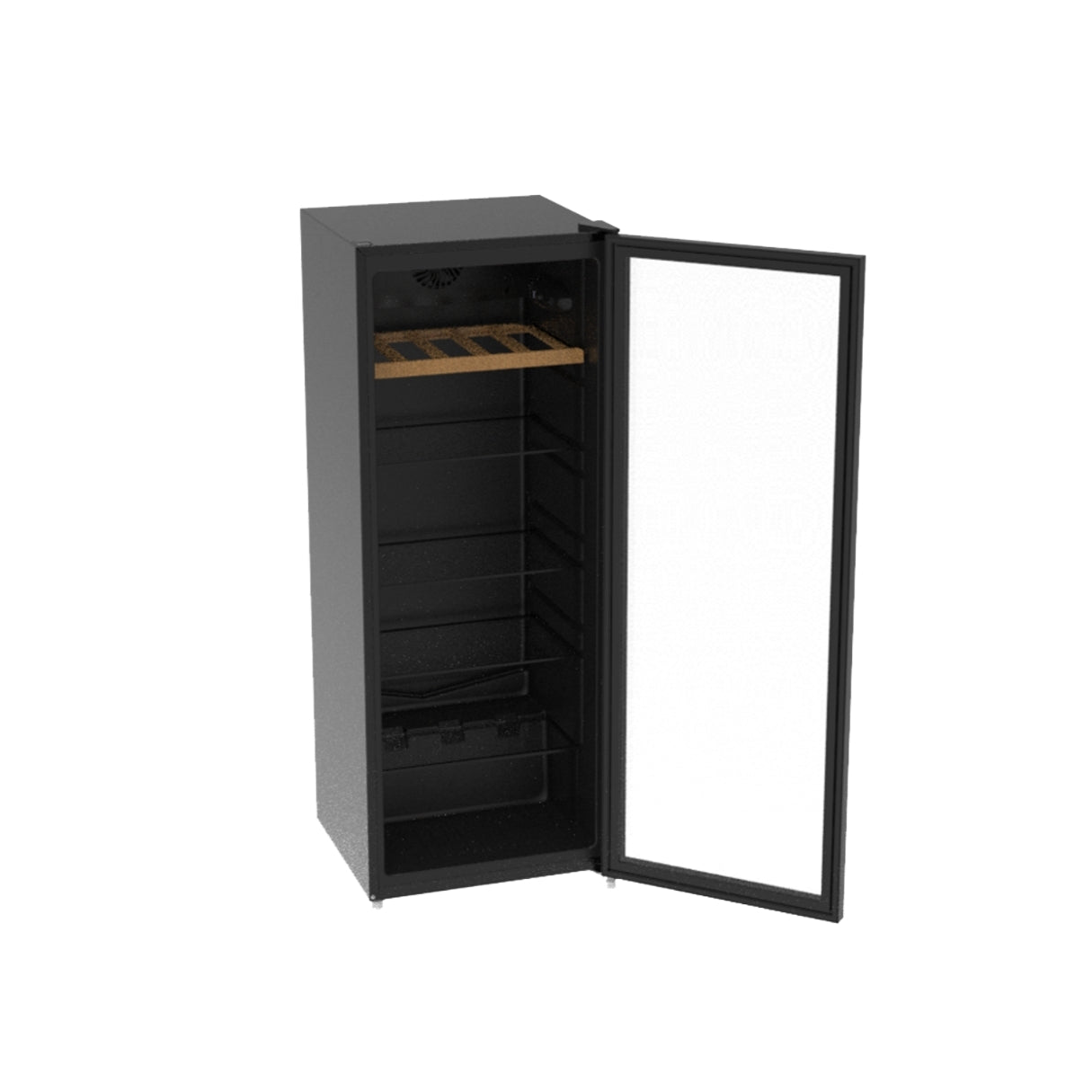 CHiQ 233L Beverage Center Glass Door With Black Frame