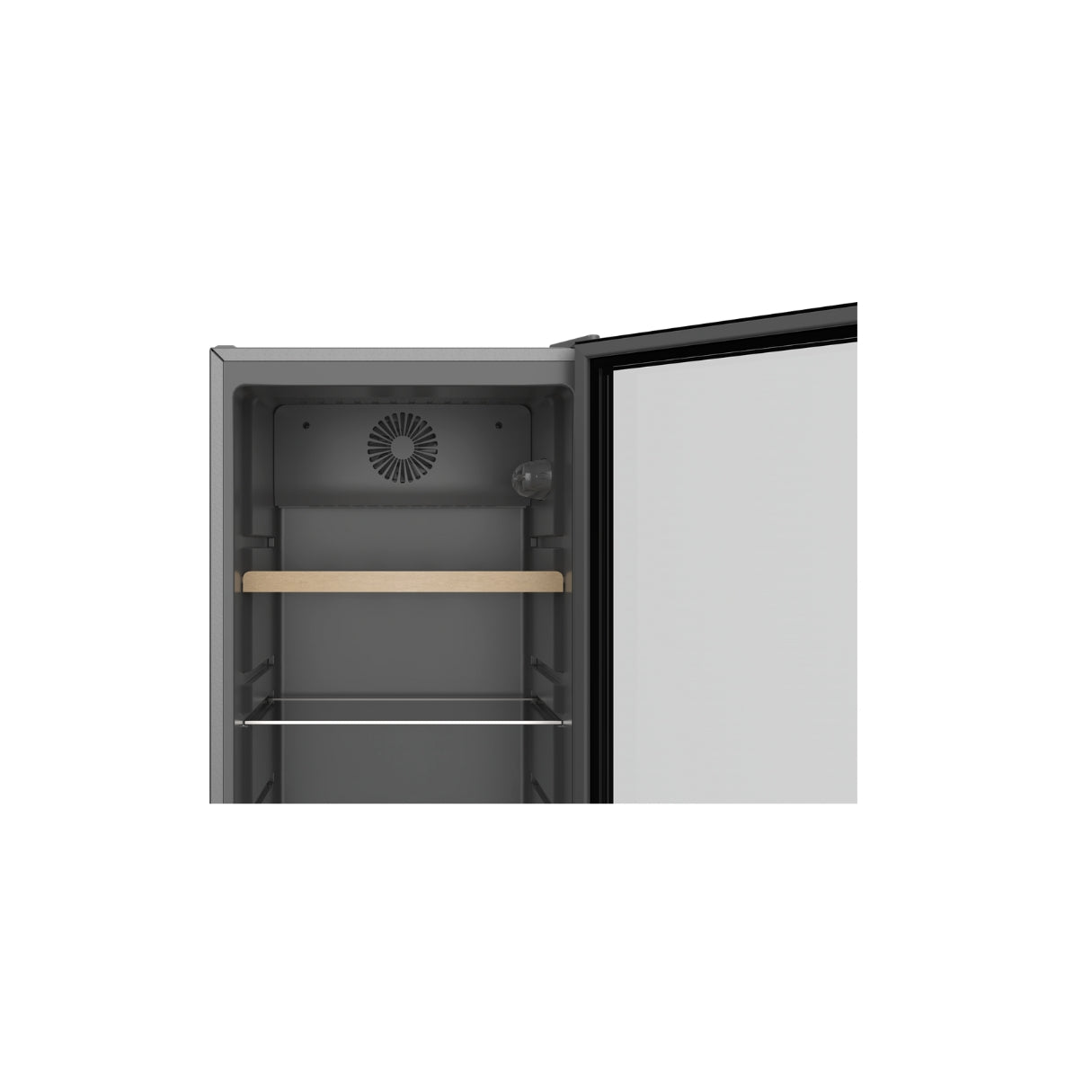 CHiQ 233L Beverage Center Glass Door With Black Frame
