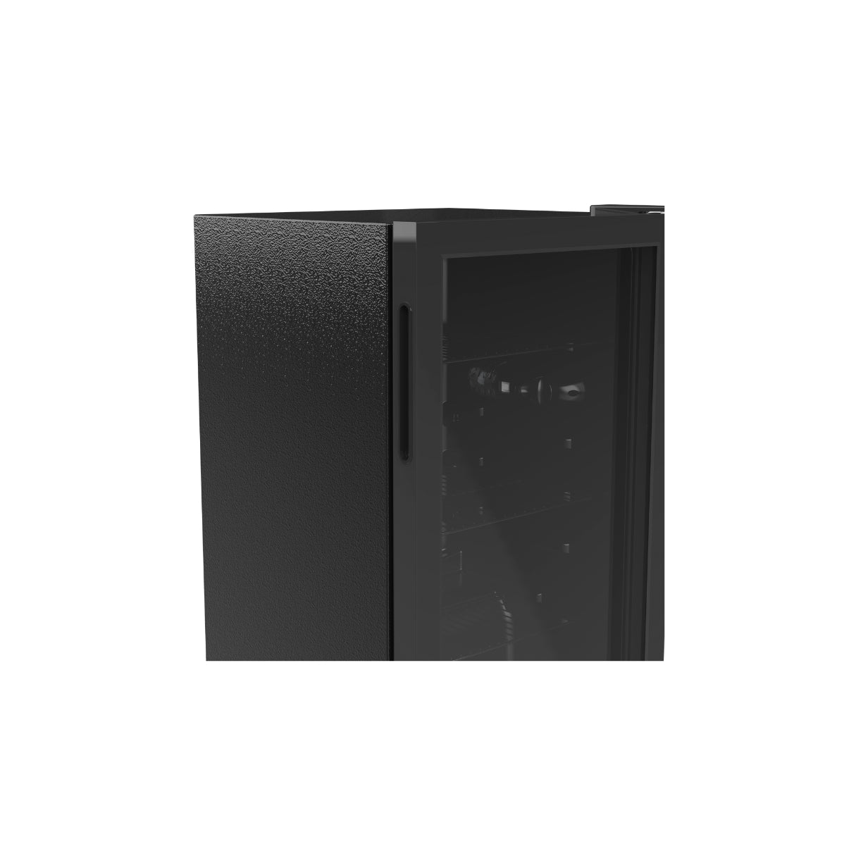 CHiQ 94L Beverage Center Glass Door With Black Frame