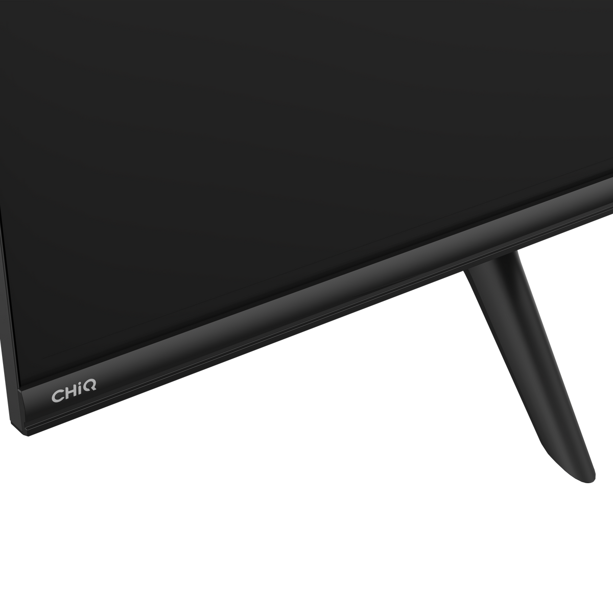 CHiQ 32S49M bezel and stand detail