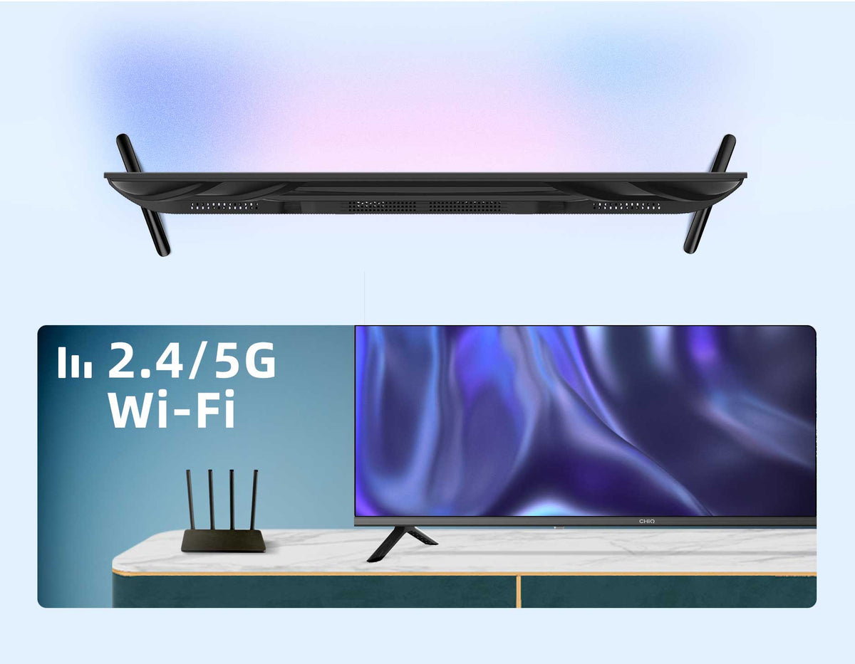 2.4GHz/5GHz Dual-band Wi-Fi