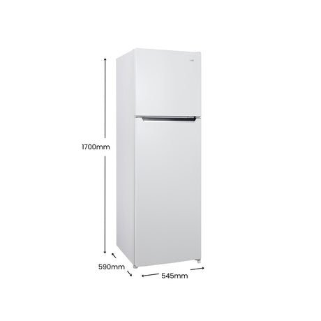 CHiQ 255L Top Mount Fridge White