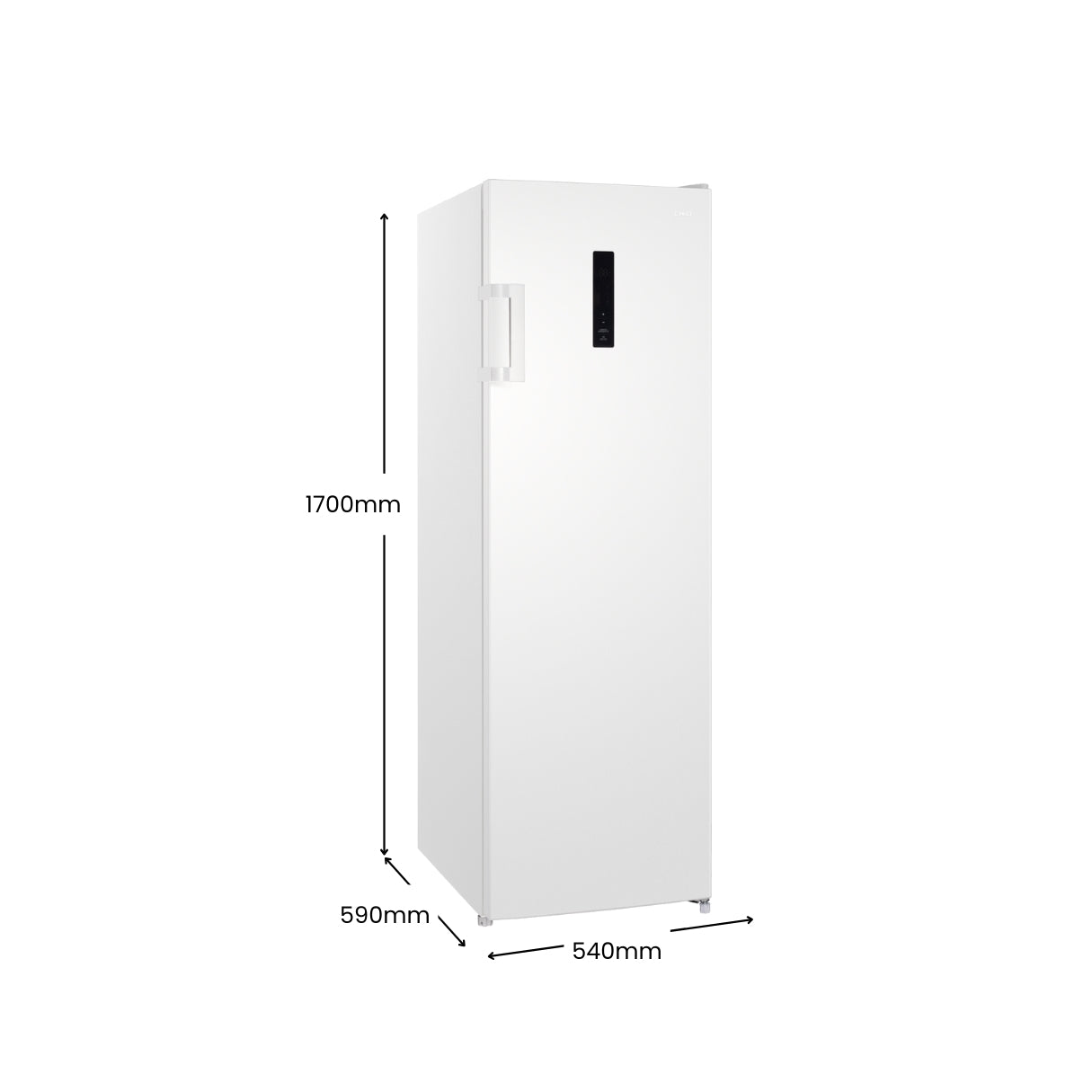 CHiQ 206L Hybrid Vertical Freezer White