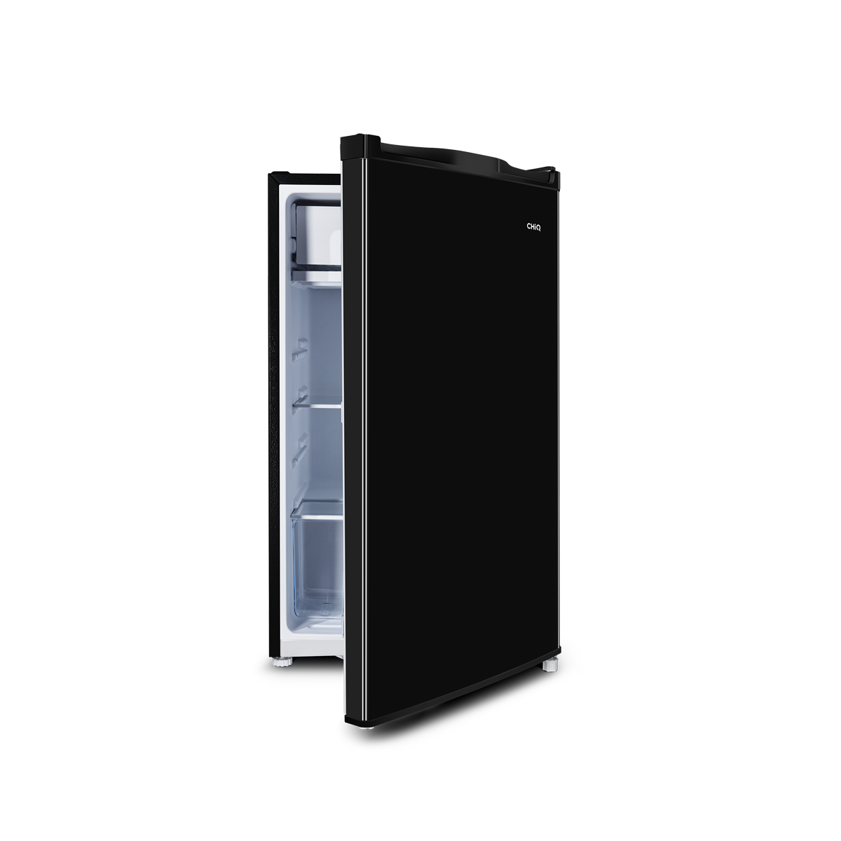 CHiQ 90L Single Door Bar Fridge Black