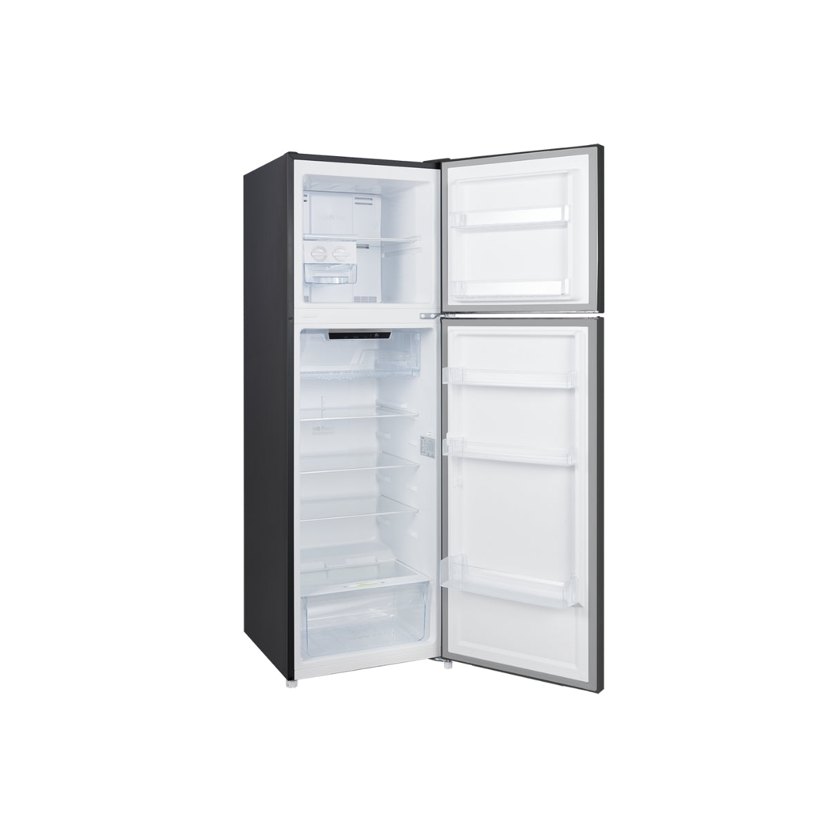 CHiQ 255L Top Mount Fridge Black Steel