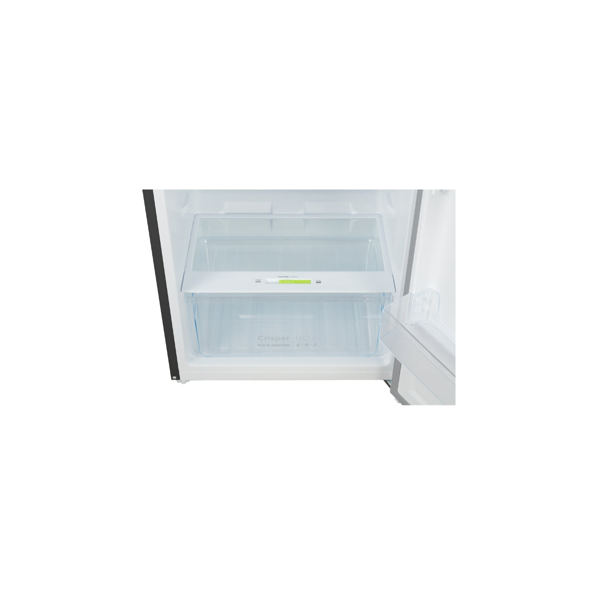 CHiQ 255L Top Mount Fridge Black Steel